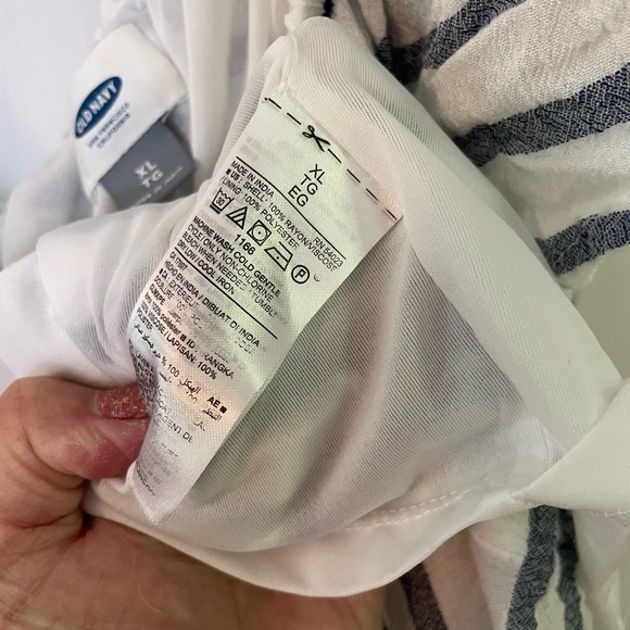 Old navy, one shoulder summer dress, xl. Summer, vacation, cruise, special event - Picture 2 of 2